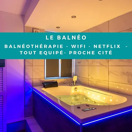 El Balneo - Wifi - Central - Tout A Pied - Netflix - Parking Carcassonne Exterior photo